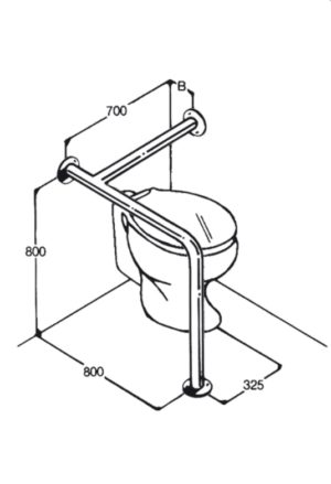 Toilet Rail - Type 11